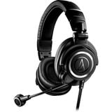 Audio-Technica ATH-M50xSTS StreamSet - Digital over-ear headset Zwart, Pc