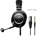 Audio-Technica ATH-M50xSTS StreamSet - Digital over-ear headset Zwart, Pc