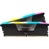 Corsair 48 GB DDR5-6000 Kit werkgeheugen Zwart, CMH48GX5M2E6000C36, Vengeance RGB, XMP 3.0