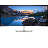 Dell UltraSharp U4025QW 40" 4K UHD Curved UltraWide monitor Zilver, HDMI, DisplayPort, Thunderbolt 4, USB-C, Audio, LAN, 120 Hz