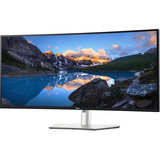 Dell UltraSharp U4025QW 40" 4K UHD Curved UltraWide monitor Zilver, HDMI, DisplayPort, Thunderbolt 4, USB-C, Audio, LAN, 120 Hz