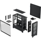 Fractal Design Pop 2 Air midi tower behuizing Zwart | 1x USB-A | 1x USB-C | Tempered Glass