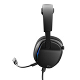 Glorious GHS Eternal RGB - Stereo RGB gamingheadset over-ear gaming headset Zwart, Pc, PS5, PS4, Switch, USB-C