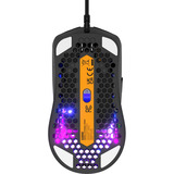 Glorious Model O Eternal gaming muis Zwart, 100 - 12.000 DPI, RGB
