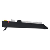 Hator Icefall, gaming toetsenbord Zwart, US lay-out, Membraan, RGB, ABS keycaps