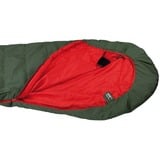 High Peak Pak 600 slaapzak Groen/rood