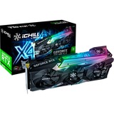 INNO3D GeForce RTX 3070 iCHILL X4 LHR grafische kaart Zwart, Lite Hash Rate, 3x DisplayPort, 1x HDMI