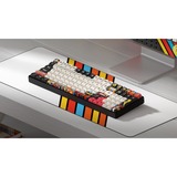 Iqunix F97 Graffiti Diary Wireless Mechanical Keyboard Zwart, US lay-out (QWERTY), Cherry MX Red, 96%, RGB leds, Hot-swappable, PBT, 2.4GHz | Bluetooth 5.1 | USB-C
