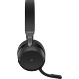 Jabra Evolve2 75 headset Zwart, Link380a, Microsoft Teams