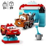 LEGO DUPLO - Bliksem McQueen & Takel wasstraatpret Constructiespeelgoed 10996