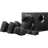 Logitech  Z906 Surround Sound Speaker System pc-luidspreker Zwart, Retail