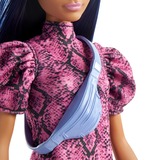 Mattel Barbie Fashionistas Doll 143 - Pink & Black Dress Pop 