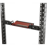 MikroTik L009UIGS-RM router Donkerrood, Qualcomm IPQ-5018 CPU, PoE, SFP