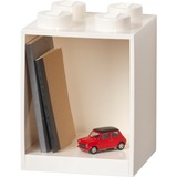 Room Copenhagen LEGO Brick Shelf, 4 noppen wandschap Wit