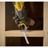 Stanley FATMAX V20 18V Brushless Reciprozaag Geel/zwart, Koffer, 2 accu's (2.0Ah) en oplader inbegrepen