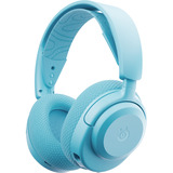 SteelSeries Arctis Nova 3X Wireless over-ear gaming headset Lichtblauw, 2.4 GHz / Bluetooth 5.3, Pc, Xbox Series X|S, Xbox One, Switch