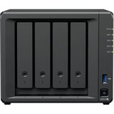Synology DiskStation DS925+ incl. 4x Synology HAT3320 8 TB harde schijf nas Zwart, 2x 2.5GbE LAN, 2x USB 3.2 Gen 1