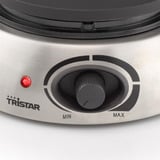Tristar FO-1100 Fondue Roestvrij staal, 8 personen, 1300 W, geschikt voor Olie, Chocolade en Kaas