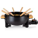 Tristar FO-1108 Bamboe Fondue Zwart/houtkleur