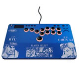 Turtle Beach Victrix Pro KO Leverless Fight Stick – Street Fighter II: Champion Edition gamepad Blauw, PlayStation 5, PlayStation 4, Pc