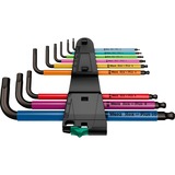 Wera 950/9 Hex-Plus Multicolour 1 Stiftsleutelset, metrisch, BlackLaser 9-delig