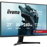 iiyama G-Master Red Eagle G2771HS-B1 27" gaming monitor Zwart, 240Hz, HDMI, DisplayPort, Audio, NVIDIA G-Sync