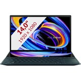 ASUS ZenBook Duo 14 UX482EAR-HY314W 14" laptop blauw | 1TB SSD | WiFi 6 | Touch | Win 11