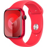 Apple Watch Series 9 smartwatch Rood/rood, Aluminium, 45 mm, Sportbandje (S/M), GPS + Cellular