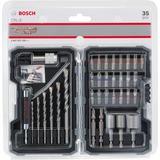 Bosch Betonboor en Bit-Set boor- en bitset Grijs, 35 delig