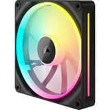 Corsair iCUE LINK LX140 RGB case fans Zwart, 2 stuks, 140 x 140 x 25 mm, PWM