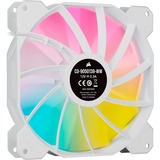 Corsair iCUE SP140 RGB ELITE Performance + Lighting Node CORE case fan Wit, 2 stuks, 4-pins PWM fan-connector