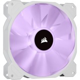 Corsair iCUE SP140 RGB ELITE Performance + Lighting Node CORE case fans Wit, 2 stuks, 140 x 140 x 25 mm, PWM