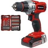 Einhell Einh Akku-Bohrschr.TE-CD 18/2 Li +39 schroeftol Rood/zwart