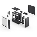 Fractal Design Epoch midi tower behuizing Zwart | 2x USB-A | 1x USB-C | Tempered Glass