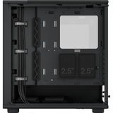 Fractal Design Epoch midi tower behuizing Zwart | 2x USB-A | 1x USB-C | Tempered Glass