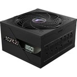 GIGABYTE AORUS ELITE GP-AE850PM PG5, 850 Watt voeding  Zwart, 6x PCIe, 1x 12VHPWR, Kabelmanagement