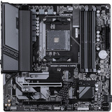 GIGABYTE B550M GAMING X WIFI6 socket AM4 moederbord Zwart/grijs, RAID, Wi-Fi 6, BT, Gb-LAN, Sound, µATX