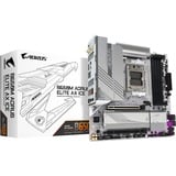 GIGABYTE B650M A ELITE AX ICE socket AM5 moederbord RAID, 2.5 Gb-LAN, WLAN, BT, Sound, µATX