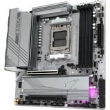 GIGABYTE B650M A ELITE AX ICE socket AM5 moederbord RAID, 2.5 Gb-LAN, WLAN, BT, Sound, µATX