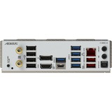 GIGABYTE B650M A ELITE AX ICE socket AM5 moederbord RAID, 2.5 Gb-LAN, WLAN, BT, Sound, µATX