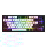 Hator Skyfall MAG Ultima 8K Wireless, gaming toetsenbord Zwart, US lay-out, HATOR Aurum Ice, 80% (TKL), RGB, Double-shot PBT, Hot-swap, 2.4GHz / Bluetooth / USB-C