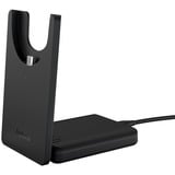 Jabra Evolve2 55, Incl. oplaadstandaard on-ear headset Zwart, Stereo, UC, USB-C, Link380c