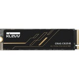 KLEVV CRAS C925G 500 GB  SSD Zwart, K500GM2SP0-C9T, PCIe Gen 4.0 x4, NVMe 2.0
