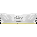 Kingston FURY 16 GB DDR5-7200 werkgeheugen Wit, KF572C38RW-16, Renegade, XMP