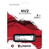 Kingston NV2 2 TB SSD SNV2S/2000G, PCIe 4.0 x4, NVMe, M.2 2280