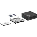 MSI Cubi 5 1M-496EU pc-systeem Zwart | Cor 5 120U | Intel graphics | 16 GB | 512 GB SSD