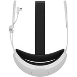 Meta Quest 2 Elite-band met batterij riem Wit/zwart