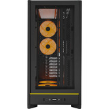 Montech HS01 PRO midi tower behuizing Zwart | 2x USB-A | 1x USB-C | RGB | Window