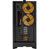 Montech HS01 PRO midi tower behuizing Zwart | 2x USB-A | 1x USB-C | RGB | Window