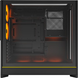 Montech HS01 PRO midi tower behuizing Zwart | 2x USB-A | 1x USB-C | RGB | Window